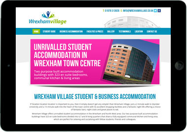 Wrexham Village website